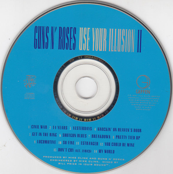 Guns N' Roses : Use Your Illusion II (CD, Album, Club, CRC)