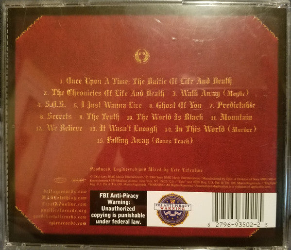 Good Charlotte : The Chronicles Of Life And Death (CD, Album, Lif)