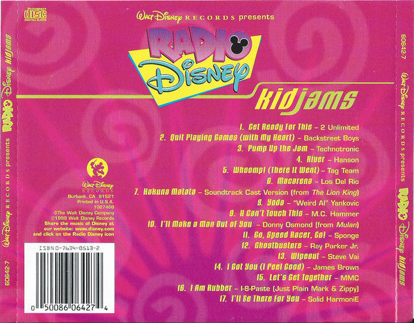 Various : Radio Disney Kid Jams (CD, Comp)