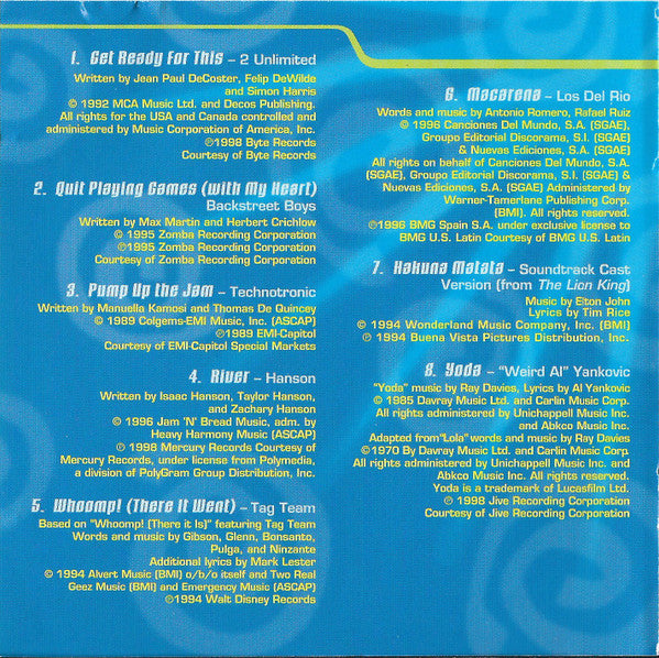 Various : Radio Disney Kid Jams (CD, Comp)