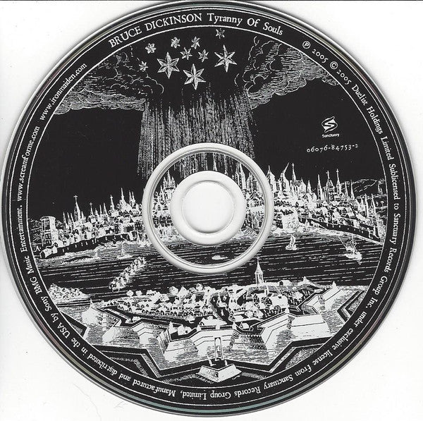 Bruce Dickinson : Tyranny Of Souls (CD, Album, Club)