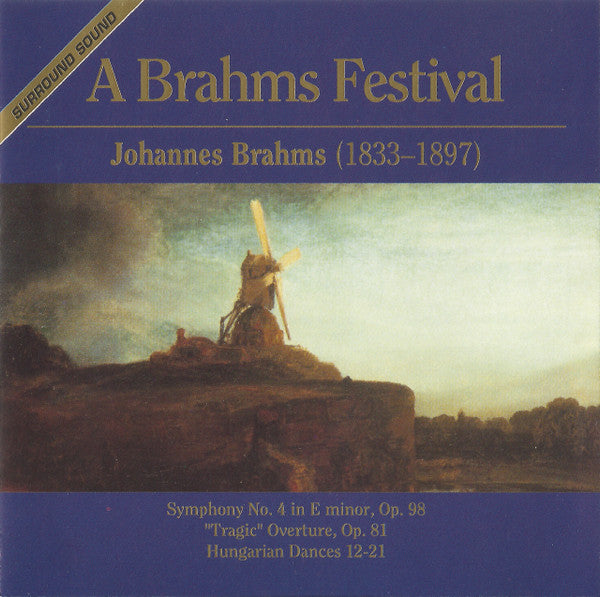 Various : A Brahms Festival (Johannes Brahms 1833-1897) (CD, Comp)