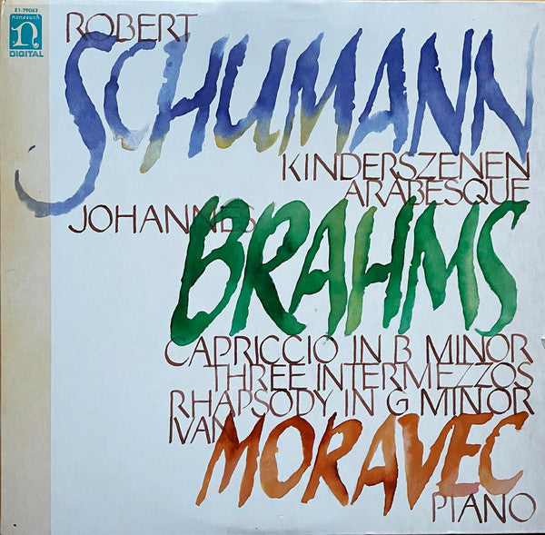 Robert Schumann, Johannes Brahms / Ivan Moravec : Kinderszenen / Arabesque / Capriccio In B Minor / Three Intermezzos / Rhapsody In G Minor  (LP, Album)