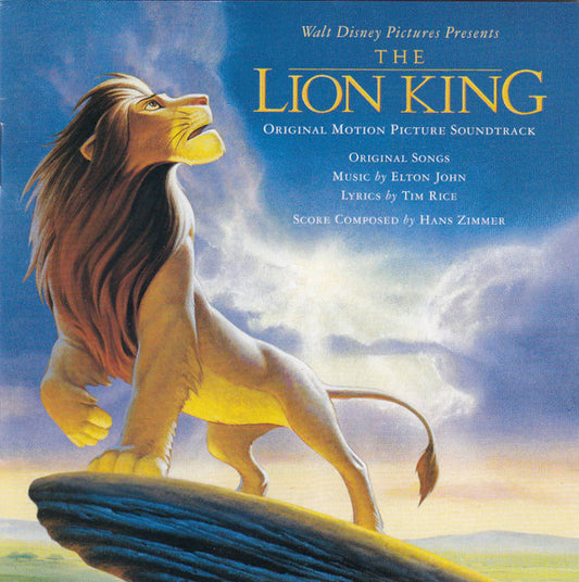 Various : The Lion King (Original Motion Picture Soundtrack) (CD, Album)