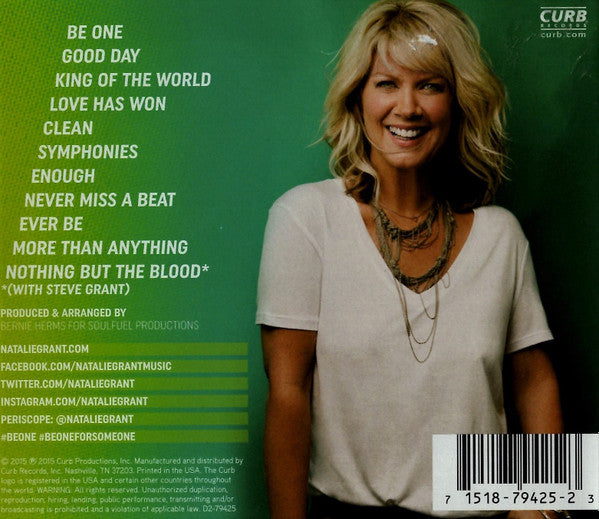 Natalie Grant (2) : Be One (CD, Album)