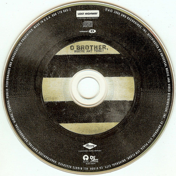 Various : O Brother, Where Art Thou? (CD, Comp, Enh, Dig)