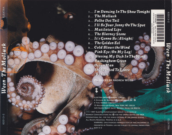 Ween : The Mollusk (CD, Album, Club)
