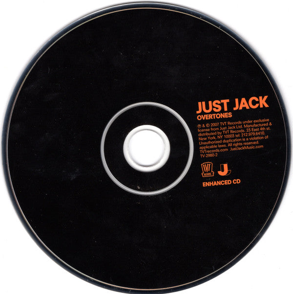 Just Jack : Overtones (CD, Album, Enh)