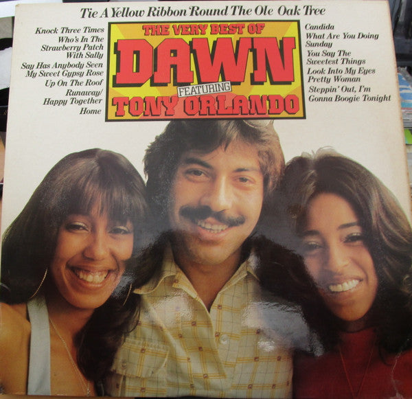 Dawn (5) Featuring Tony Orlando : The Very Best Of Dawn Featuring Tony Orlando (LP, Comp)