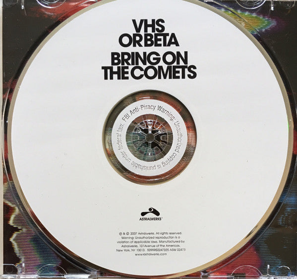 VHS Or Beta : Bring On The Comets (CD, Album)