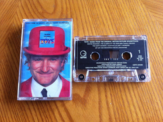 Various : Toys (Music From The Original Motion Picture Soundtrack) (Cass, Album, Dol)