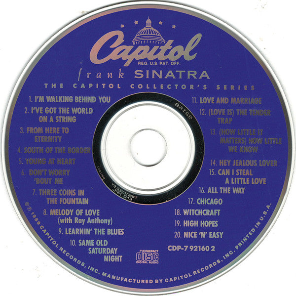 Frank Sinatra : The Capitol Collector's Series (CD, Comp, Mono, RE, SID)