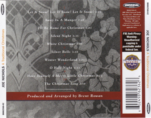 Joe Nichols : A Traditional Christmas (CD, Album)