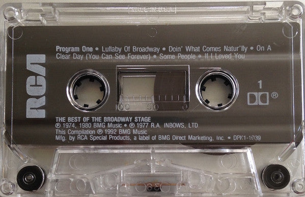 Various : The Best Of The Broadway Stage (Cass, Comp)