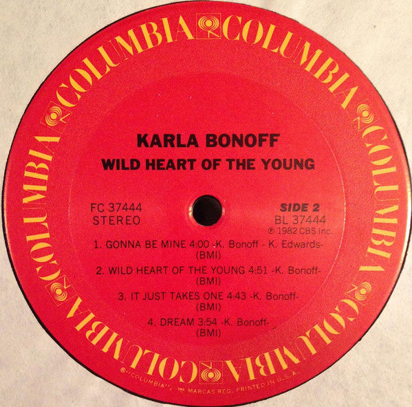 Karla Bonoff - Wild Heart Of The Young (LP) (VG+) - Endless Media