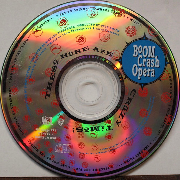 Boom Crash Opera : These Here Are Crazy Times (CD, Album)