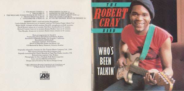 The Robert Cray Band : Who's Been Talkin' (CD, Album, RE)