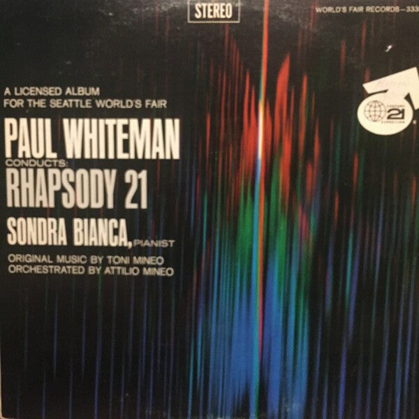 Paul Whiteman : Paul Whitman Conducts Rhapsody 21 (LP, Album)