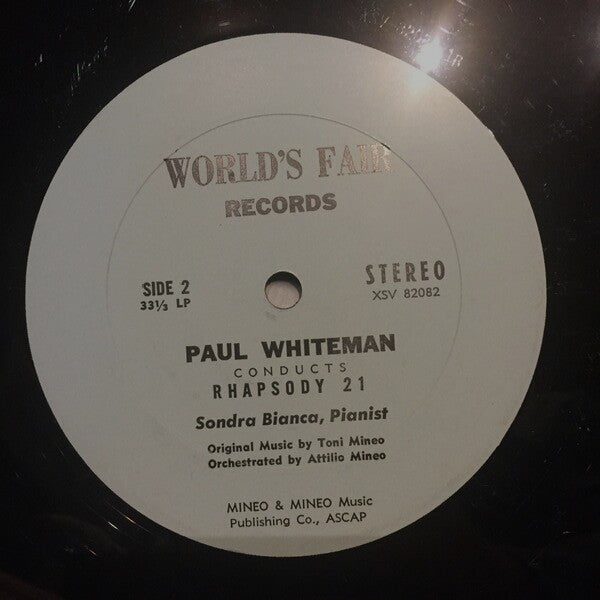 Paul Whiteman : Paul Whitman Conducts Rhapsody 21 (LP, Album)