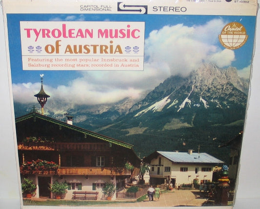 Various : Tyrolean Music Of Austria (LP, Comp)