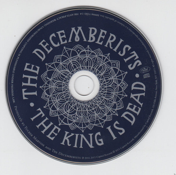 The Decemberists : The King Is Dead (CD, Album, Gat)
