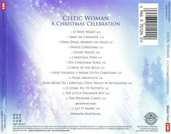 Celtic Woman : A Christmas Celebration (CD, Album)
