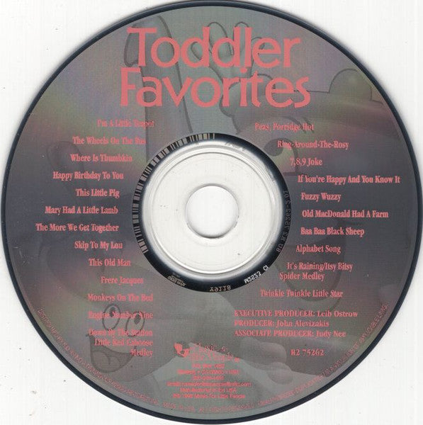 Music For Little People Choir : Toddler Favorites (CD, RP)