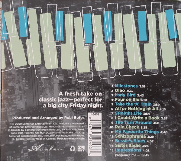 Robi Botos Quintet : Friday Night Jazz (CD, Album)