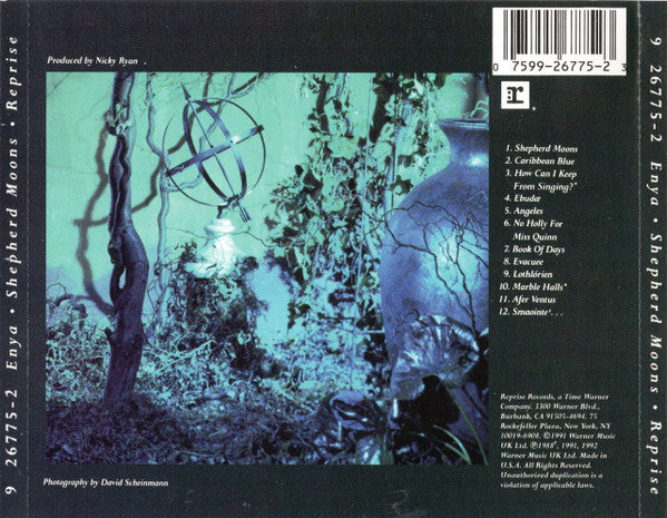 Enya : Shepherd Moons (CD, Album, RE)