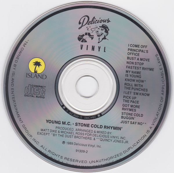 Young MC : Stone Cold Rhymin' (CD, Album, SRC)