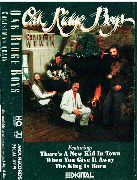 The Oak Ridge Boys : Christmas Again (Cass, Album)