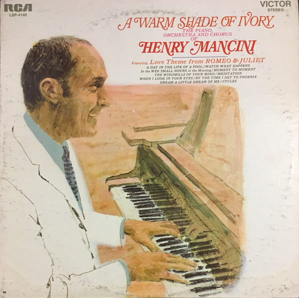 Henry Mancini And His Orchestra And Chorus - A Warm Shade Of Ivory (LP) (VG+) - Endless Media