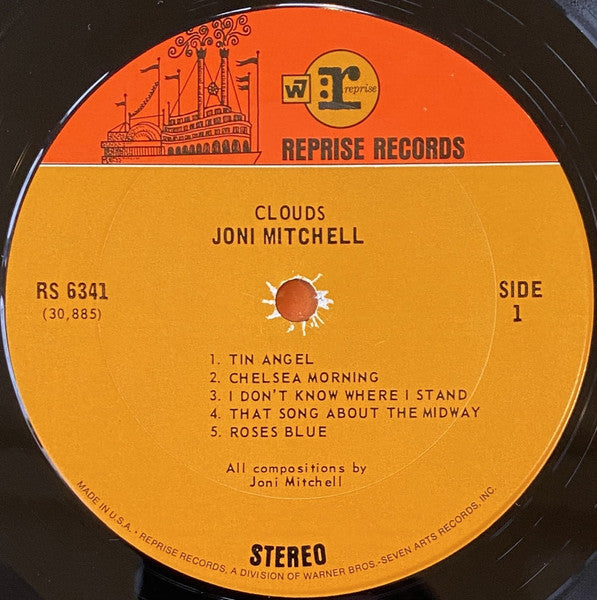 Joni Mitchell : Clouds (LP, Album, 1st)