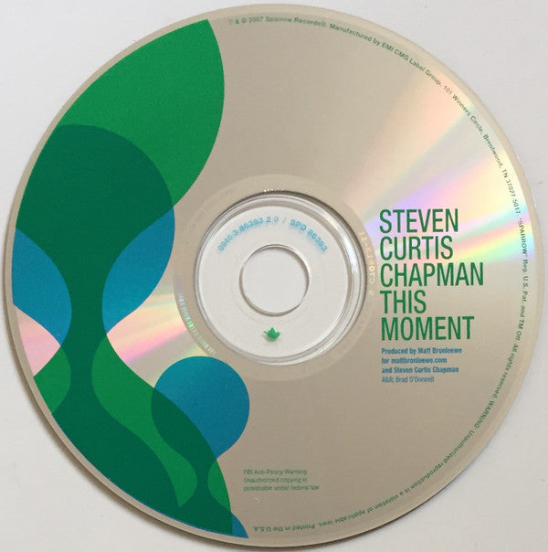 Steven Curtis Chapman : This Moment (CD, Album)