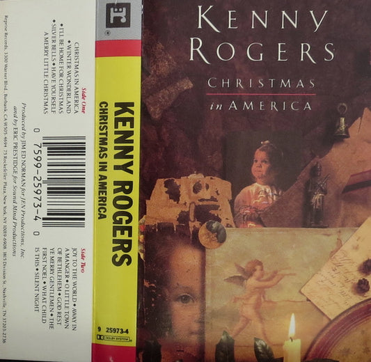 Kenny Rogers : Christmas In America (Cass, Album, SR,)