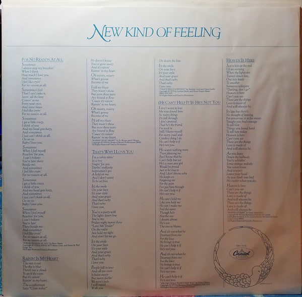 Anne Murray : New Kind Of Feeling (LP, Album, Los)