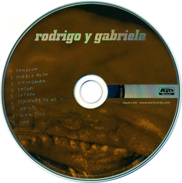 Rodrigo Y Gabriela : Rodrigo Y Gabriela (CD, Album, Dig + DVD-V, NTSC)