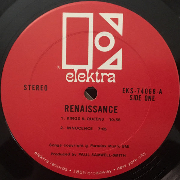 Renaissance  - Renaissance (LP) (G+) - Endless Media