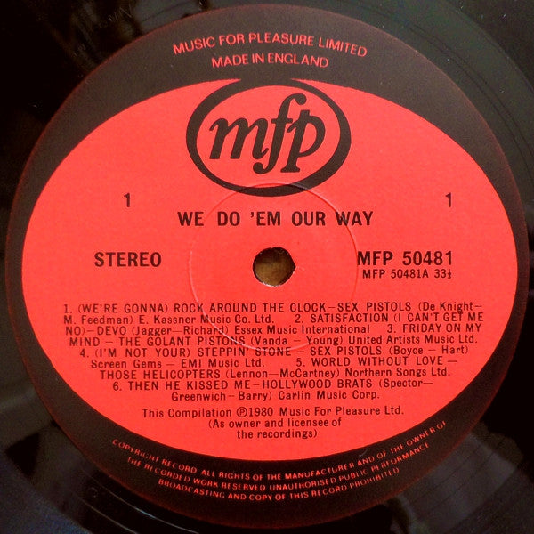 Various - We Do 'Em Our Way (LP) (VG+) - Endless Media