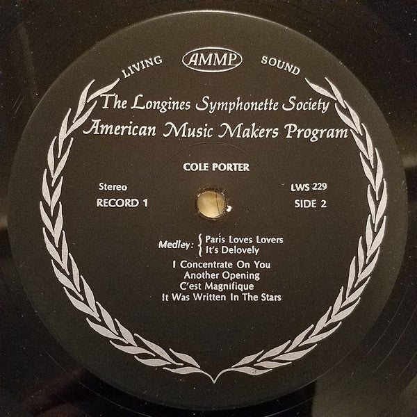 The Longines Symphonette : A Cole Porter Festival (2xLP)