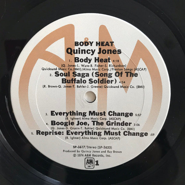 Quincy Jones - Body Heat (LP) (VG+) - Endless Media