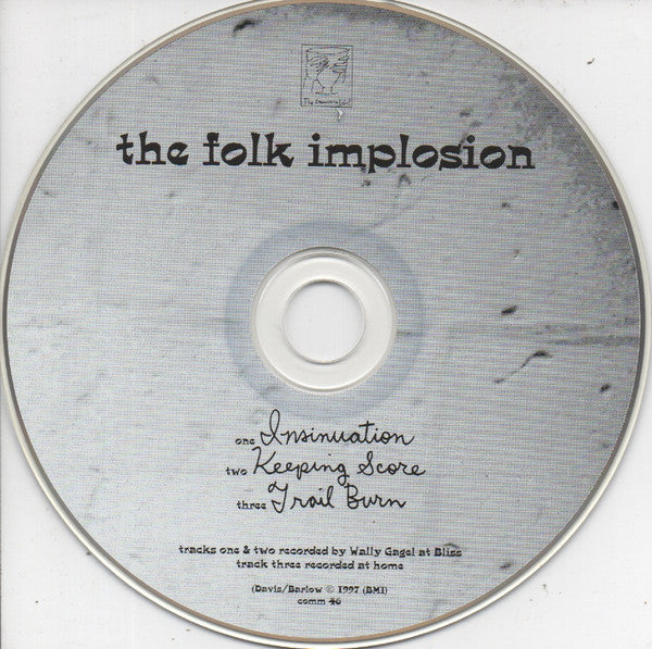 The Folk Implosion : Insinuation (CD, Single)