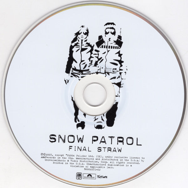 Snow Patrol - Final Straw (CD) (VG+) - Endless Media