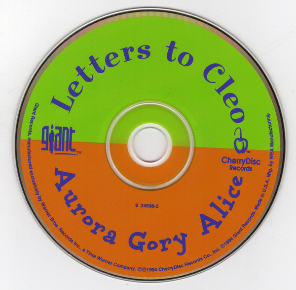 Letters To Cleo : Aurora Gory Alice (CD, Album, RE, Spe)