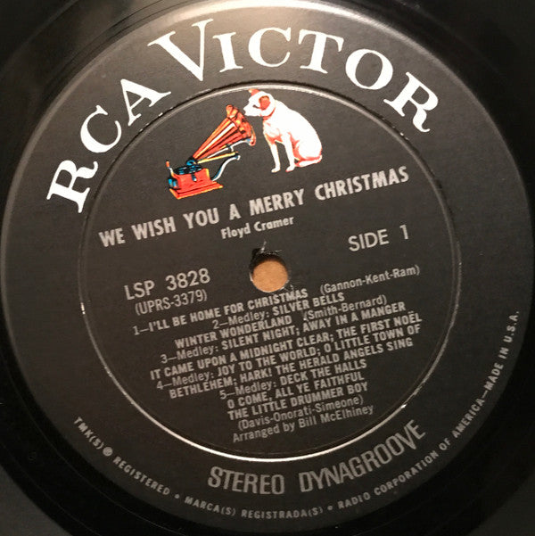 Floyd Cramer : We Wish You A Merry Christmas (LP, 1st)