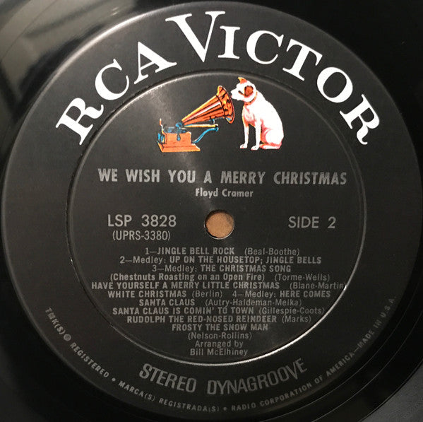 Floyd Cramer : We Wish You A Merry Christmas (LP, 1st)