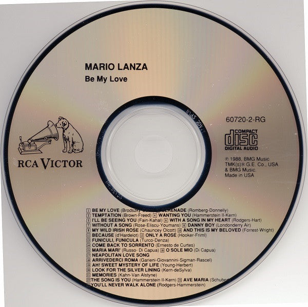 Mario Lanza : Be My Love (CD, Comp)