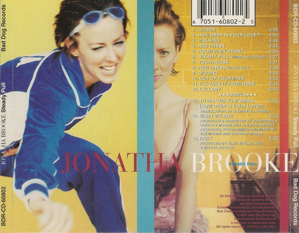 Jonatha Brooke : Steady Pull (CD, Album)