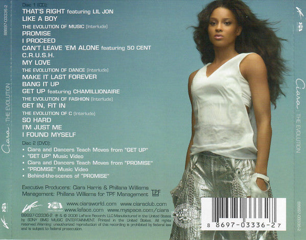 Ciara (2) : The Evolution (CD, Album + DVD-V + Ltd)