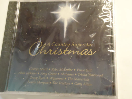 Various - A Country Superstar Christmas (CD) (VG) - Endless Media
